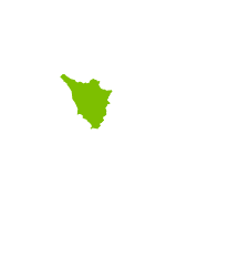 Cartina dell'Italia