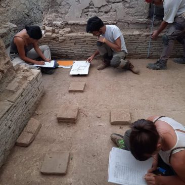 Parco archeologico di Baratti e Populonia - attività di documentazione delle terme sulle Logge 2