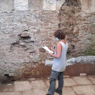 Parco archeologico di Baratti e Populonia - attività di documentazione delle terme sulle Logge