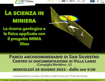 “LA SCIENZA IN MINIERA – LA RICERCA GEOLOGICA E LA FISICA APPLICATA CON IL PROGETTO MIMA SITES”