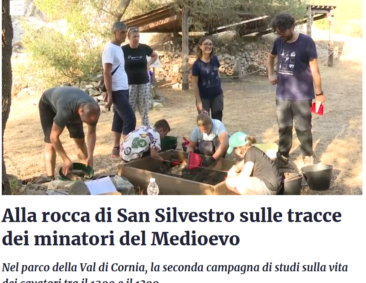 Il Progetto MINERS al Parco archeominerario di San Silvestro