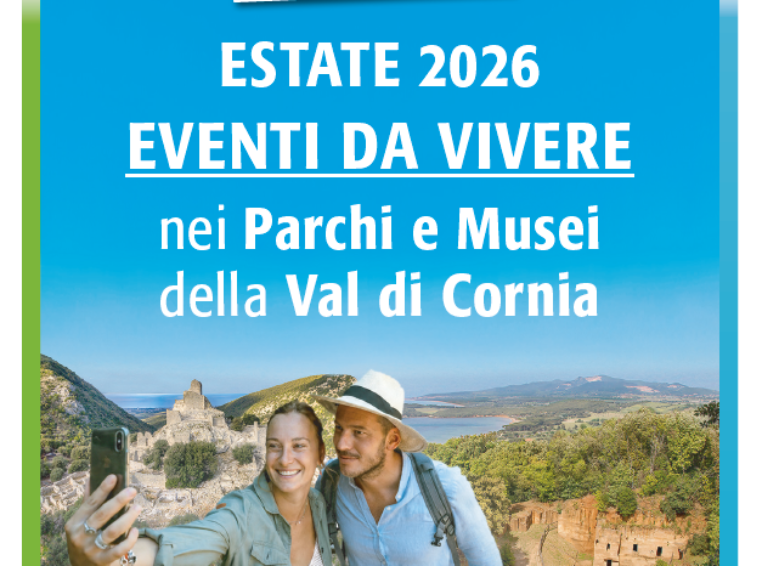 Eventi da vivere nei Parchi e Musei della Val di Cornia – primavera/estate 2026