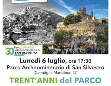 Si festeggiano i 30 anni del Parco Archeominerario di San Silvestro